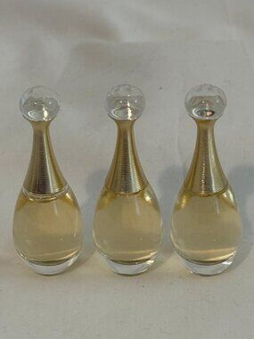 3 J'ADORE DIOR EAU DE PARFUM 5 ml  MINI PERFUM NWOB